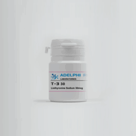 Adelphi T3 Weight Loss – Liothyronine Sodium 25mcg – 50 Tablets