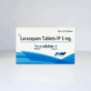 Nerodelm Larazepam Tablets IP 2mg 10 Tablets