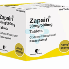 Zapain 30mg 500mg Codein Paracetamol